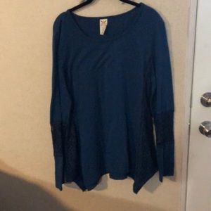 Dark Teal Long Sleeve Shirt